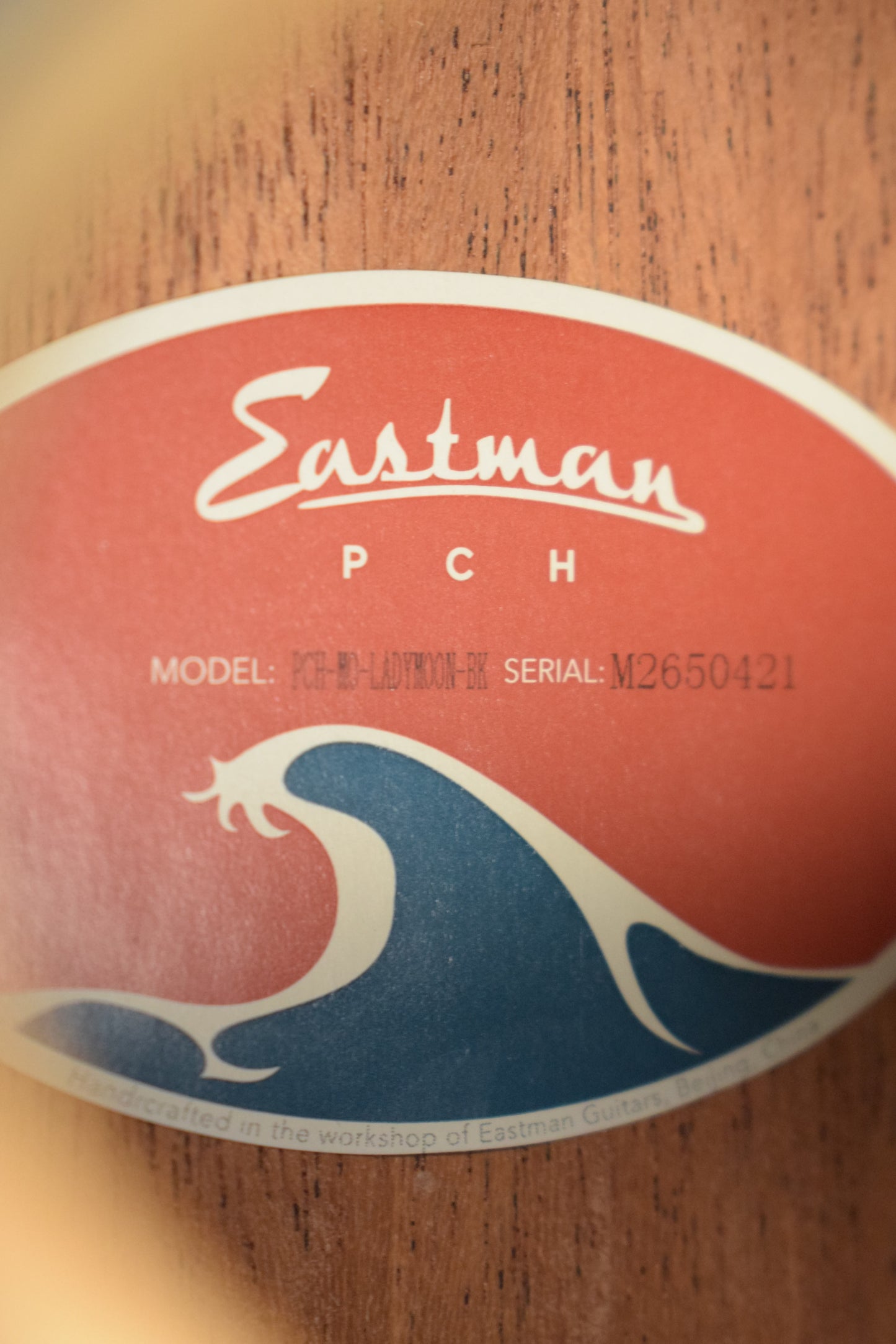 Eastman PCH Octave Mandolin Lady Moon Signature Thermo-Cure Natural Truetone Satin