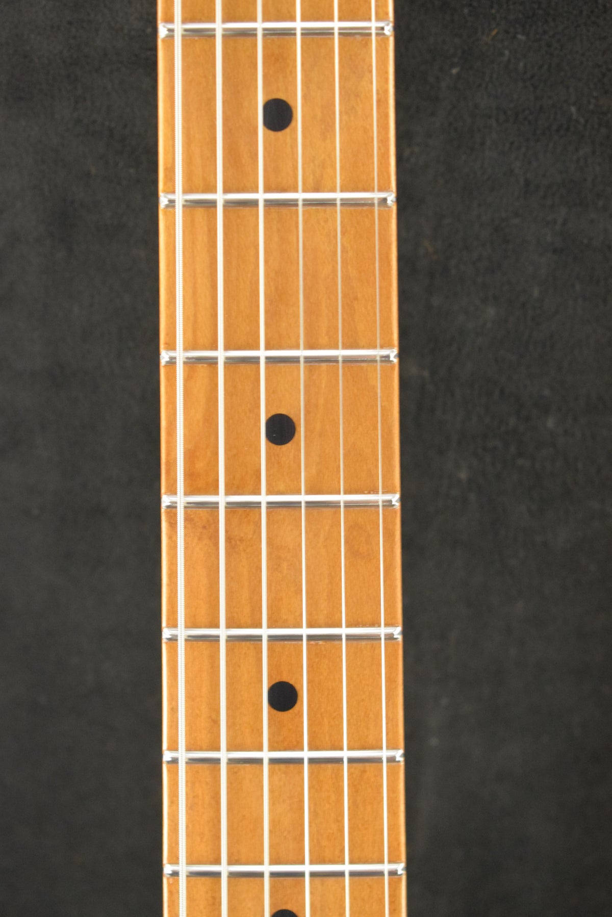 Tom Anderson Drop Top Natural Bora to Arctic Blue Burst with Binding