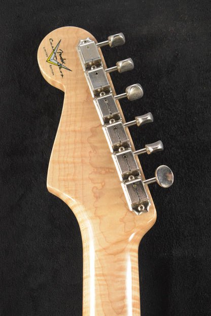 Fender Custom Shop Ltd Ed '65 Strat - NOS Aged Burgundy Mist Metallic w/ Highly Figured Maple Neck