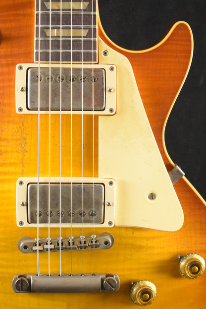 Gibson Custom LE 1959 Les Paul Standard Reissue Heavy Aged Faded Peach Burst