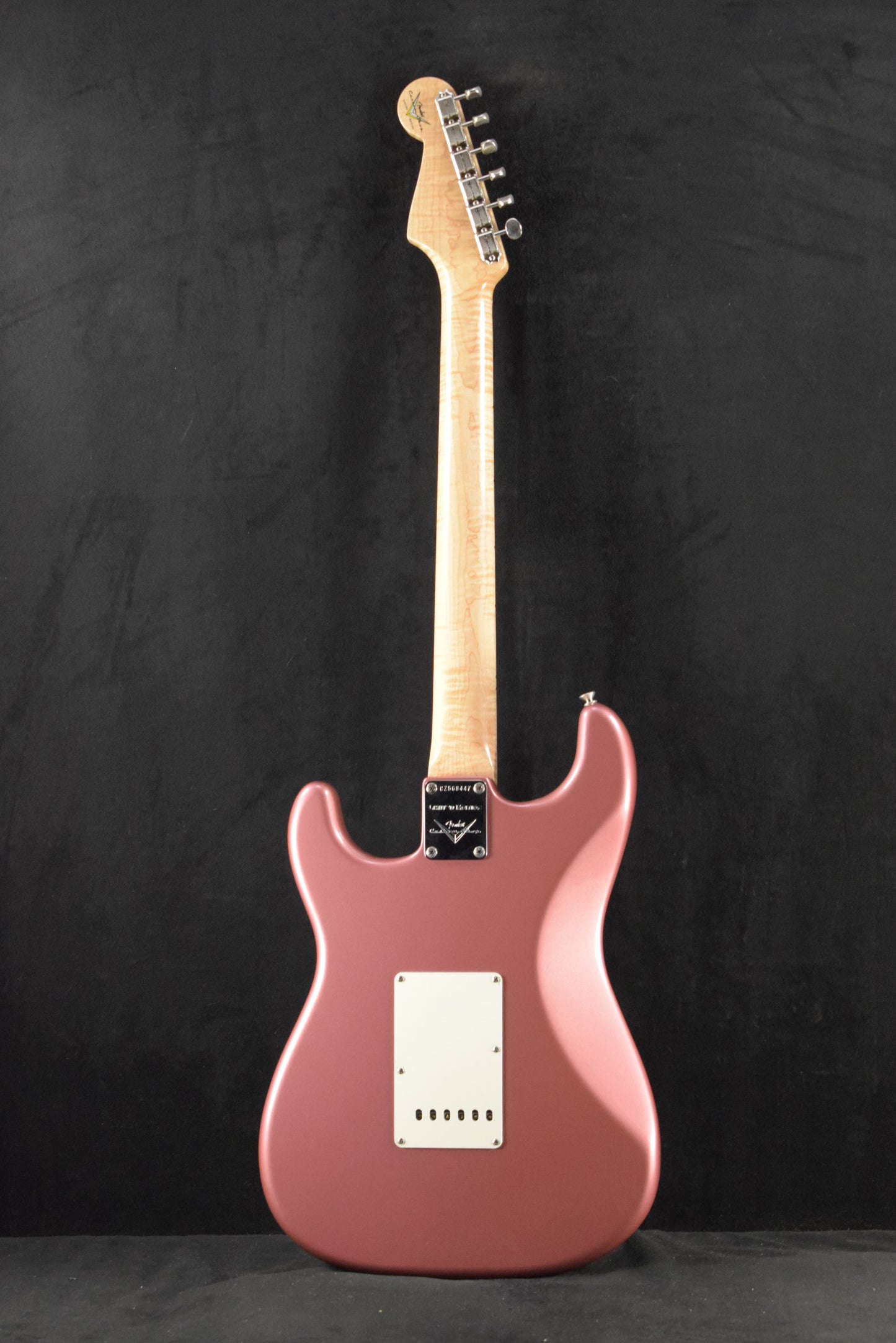 Fender Custom Shop Ltd Ed '65 Strat - NOS Aged Burgundy Mist Metallic w/ Highly Figured Maple Neck