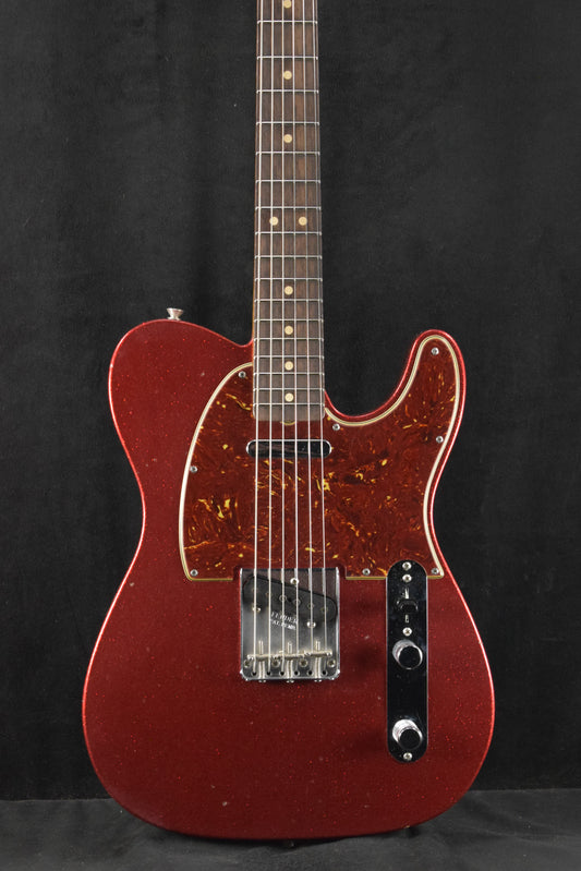 Fender Limited Edition 1963 Telecaster Journeyman Relic - Red Sparkle w/Matching Headstock
