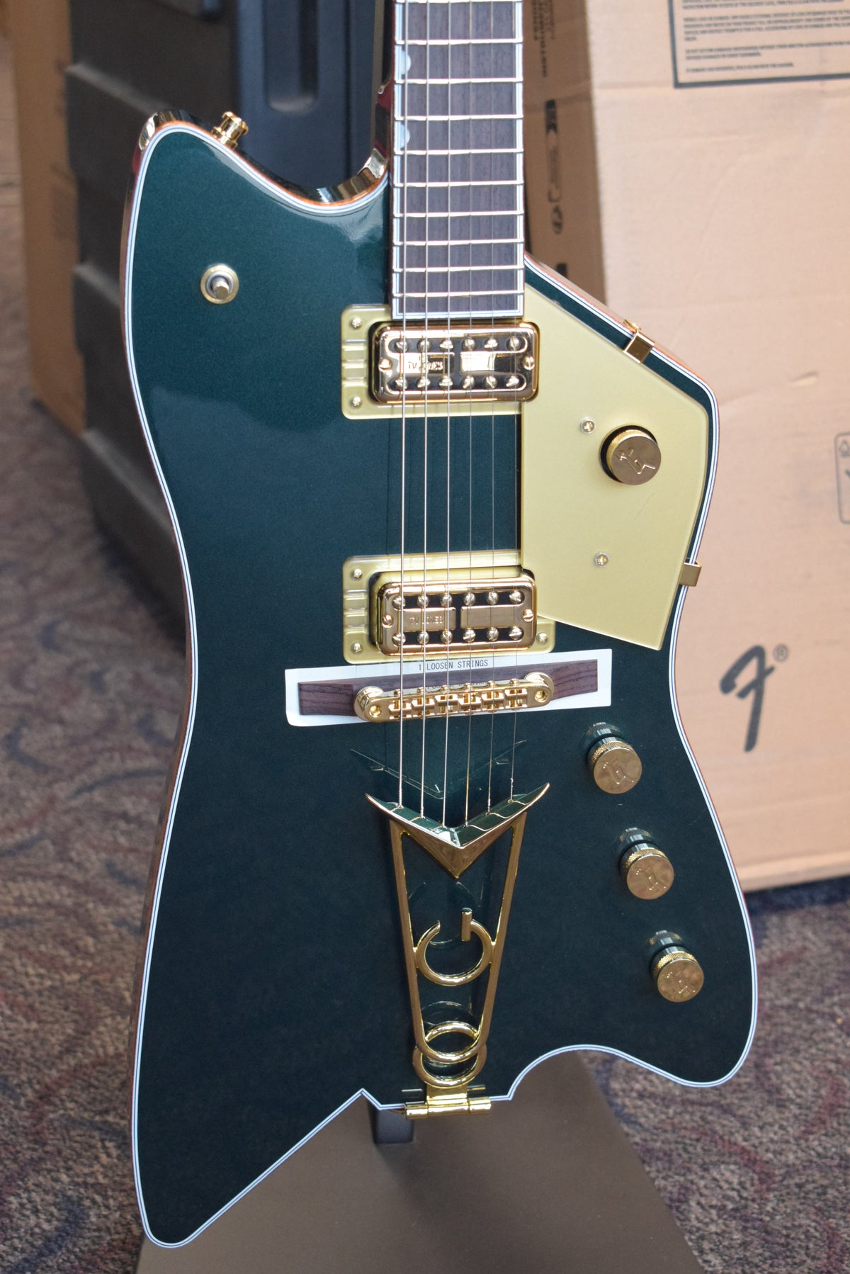 Gretsch G6199-CG-FSR Billy-Bo Cadillac Green - Fuller's Exclusive Color