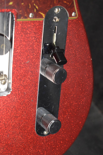 Fender Limited Edition 1963 Telecaster Journeyman Relic - Red Sparkle w/Matching Headstock