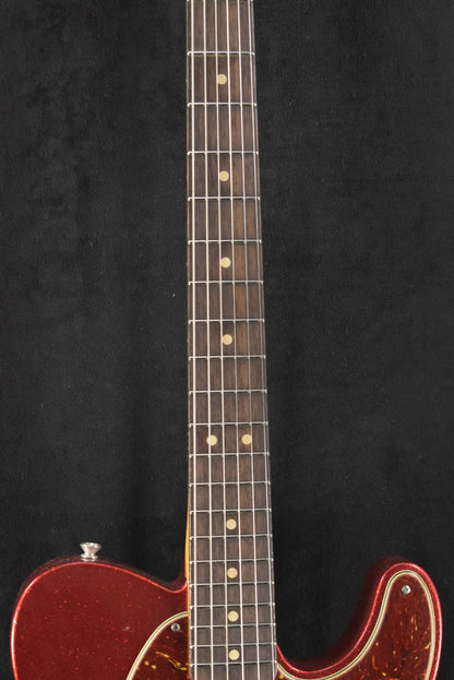 Fender Limited Edition 1963 Telecaster Journeyman Relic - Red Sparkle w/Matching Headstock