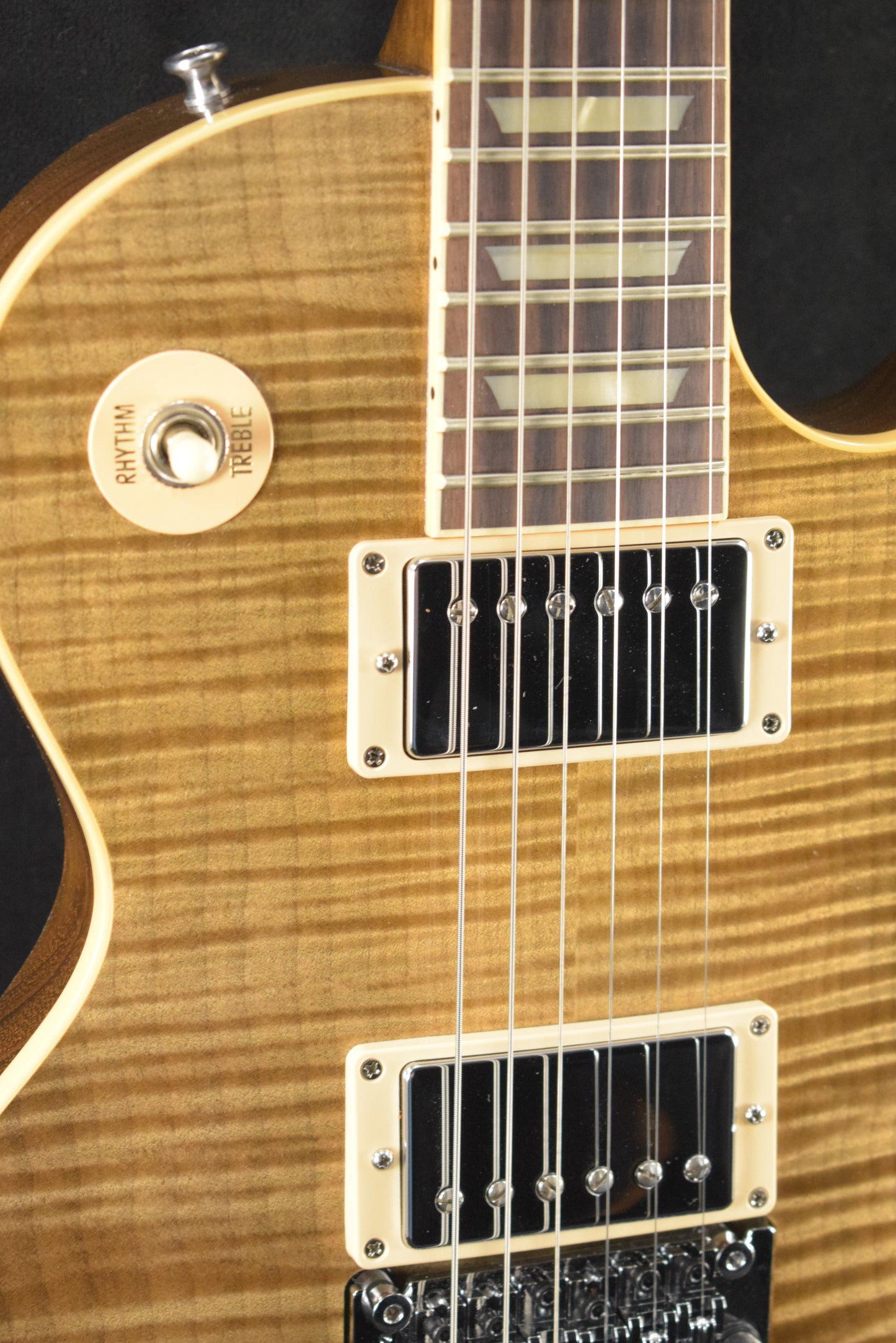 Gibson Custom Shop Les Paul Axcess Standard Figured Floyd Rose Gloss DC Rust
