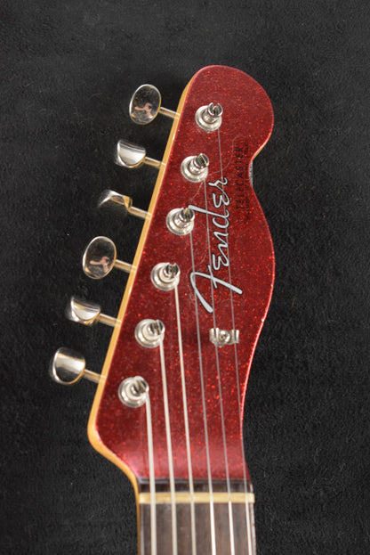 Fender Limited Edition 1963 Telecaster Journeyman Relic - Red Sparkle w/Matching Headstock