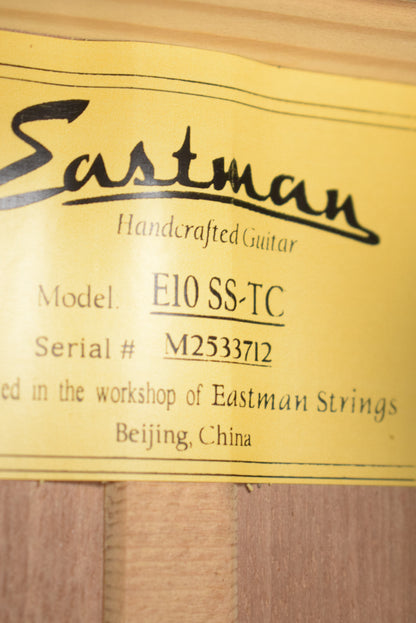 Eastman E10SS-TC Thermo Cured Slope Shoulder Dreadnought Sunburst Truetone Gloss
