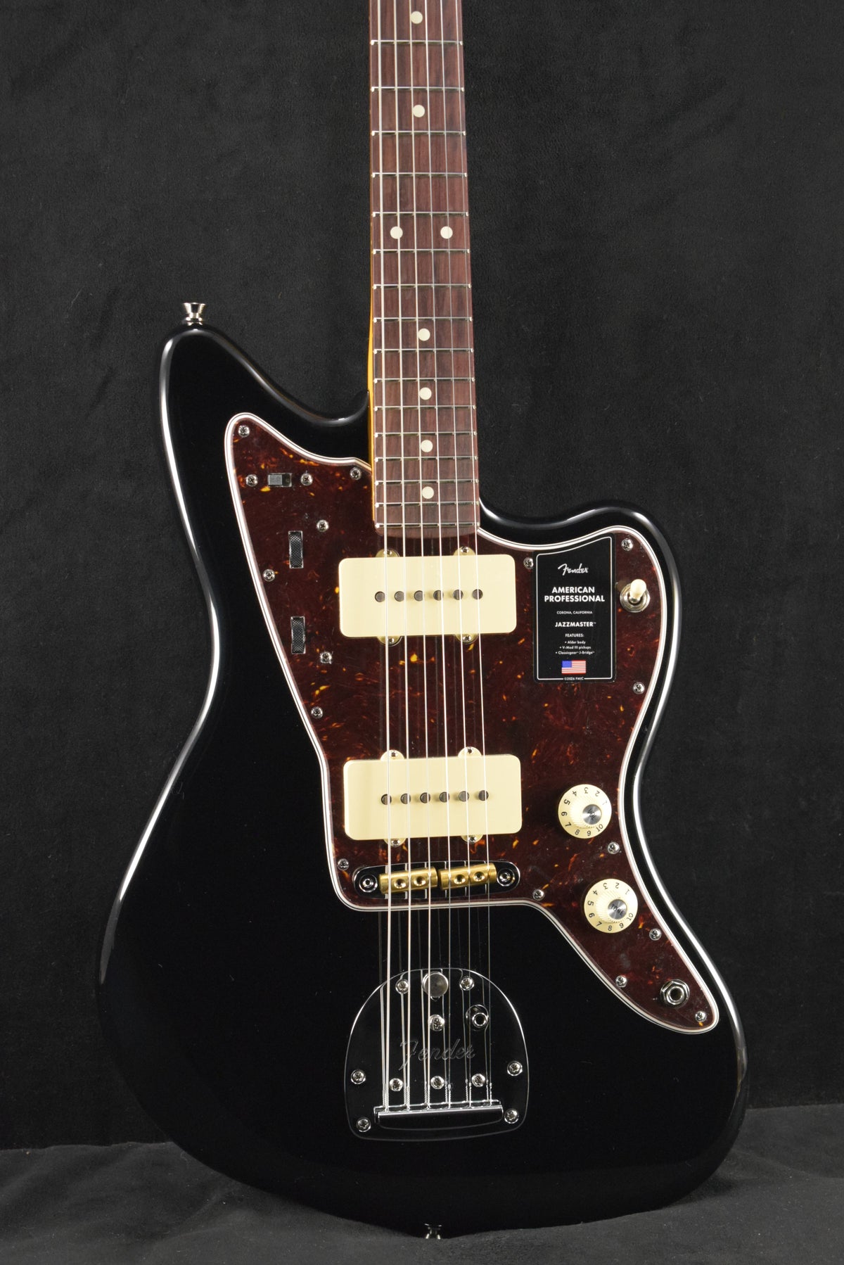 Fender American Professional Jazzmaster Black Rosewood Fingerboard