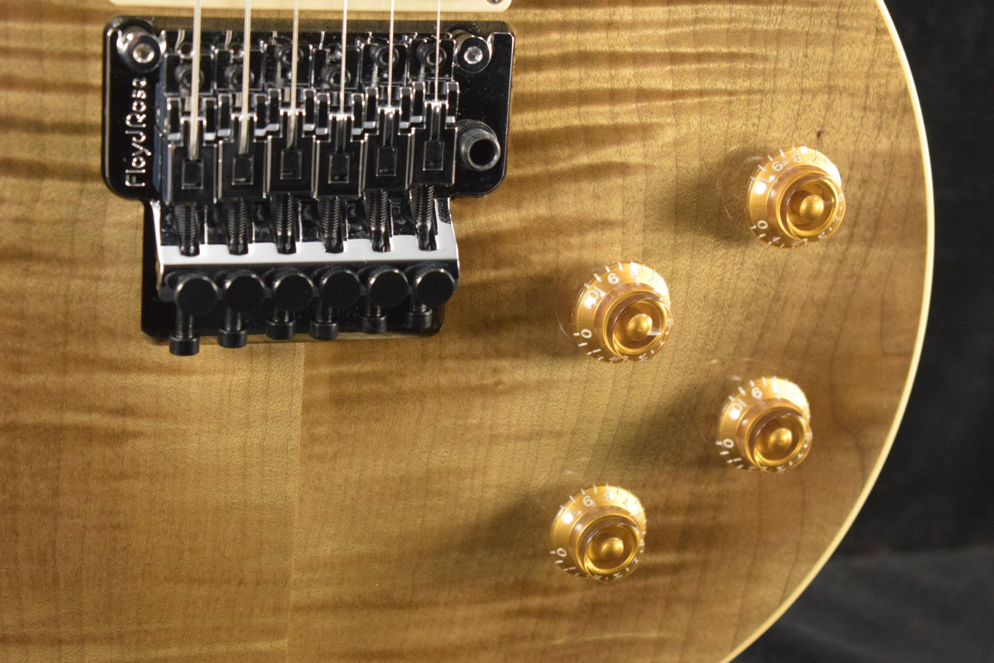 Gibson Custom Shop Les Paul Axcess Standard Figured Floyd Rose Gloss DC Rust