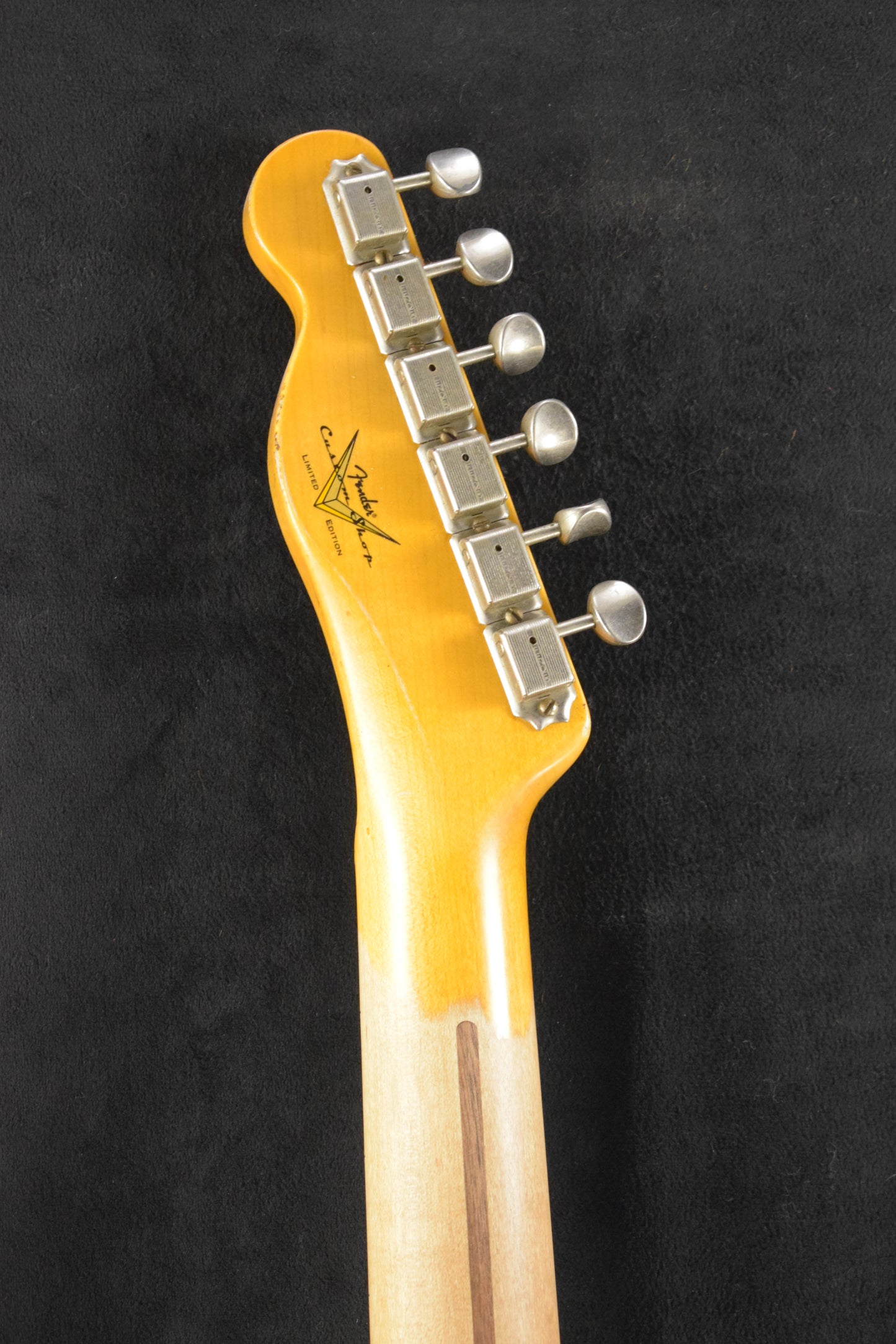 Fender Custom Shop Ltd Ed Reverse '50s Telecaster Relic - Aged Cimarron Red