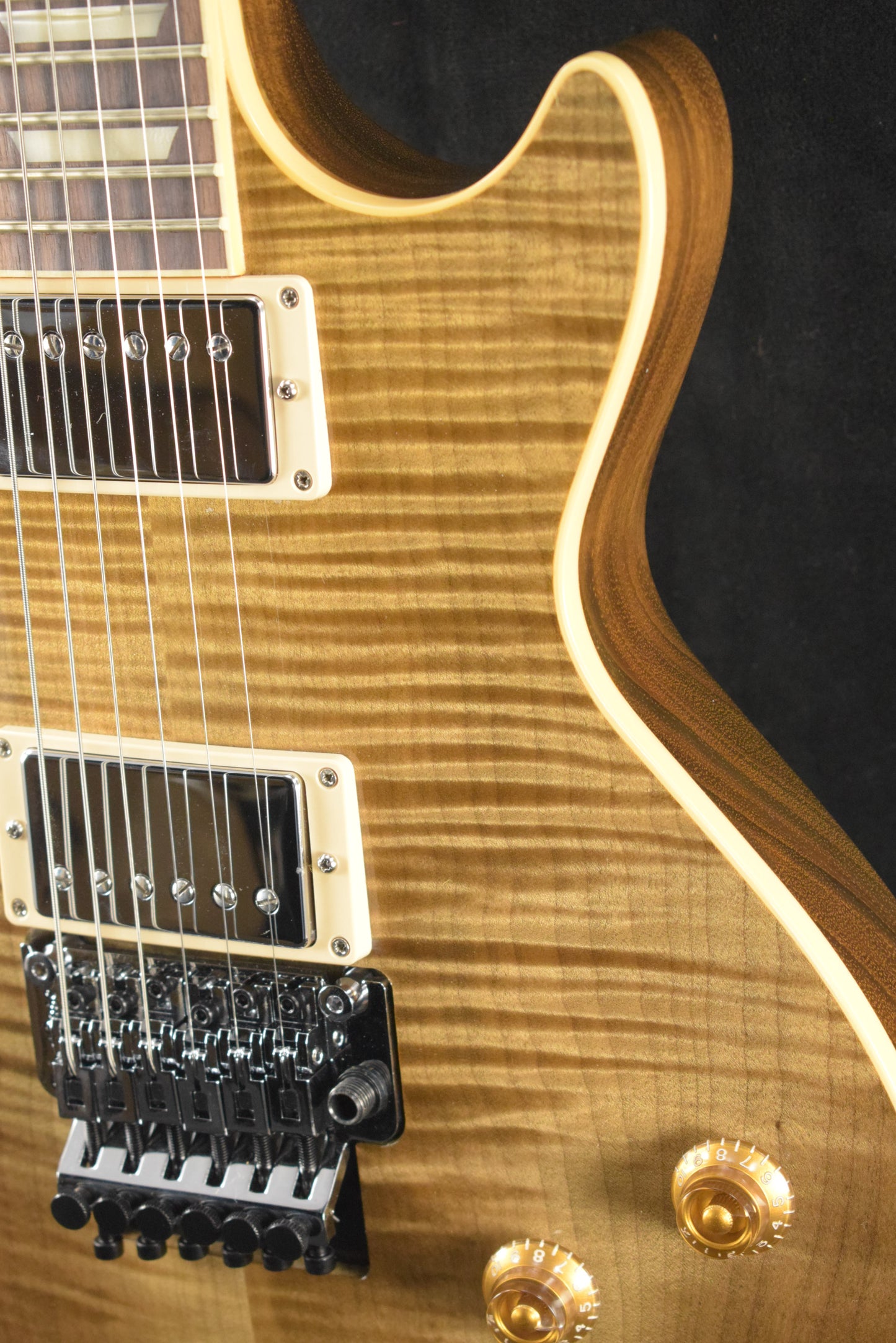 Gibson Custom Shop Les Paul Axcess Standard Figured Floyd Rose Gloss DC Rust