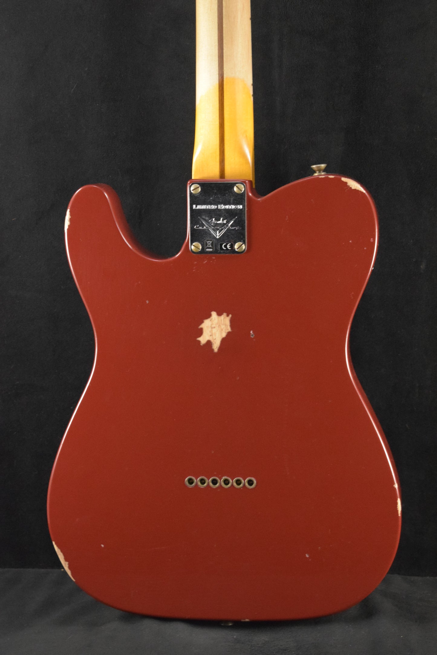 Fender Custom Shop Ltd Ed Reverse '50s Telecaster Relic - Aged Cimarron Red