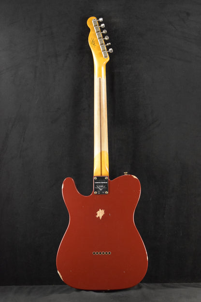 Fender Custom Shop Ltd Ed Reverse '50s Telecaster Relic - Aged Cimarron Red