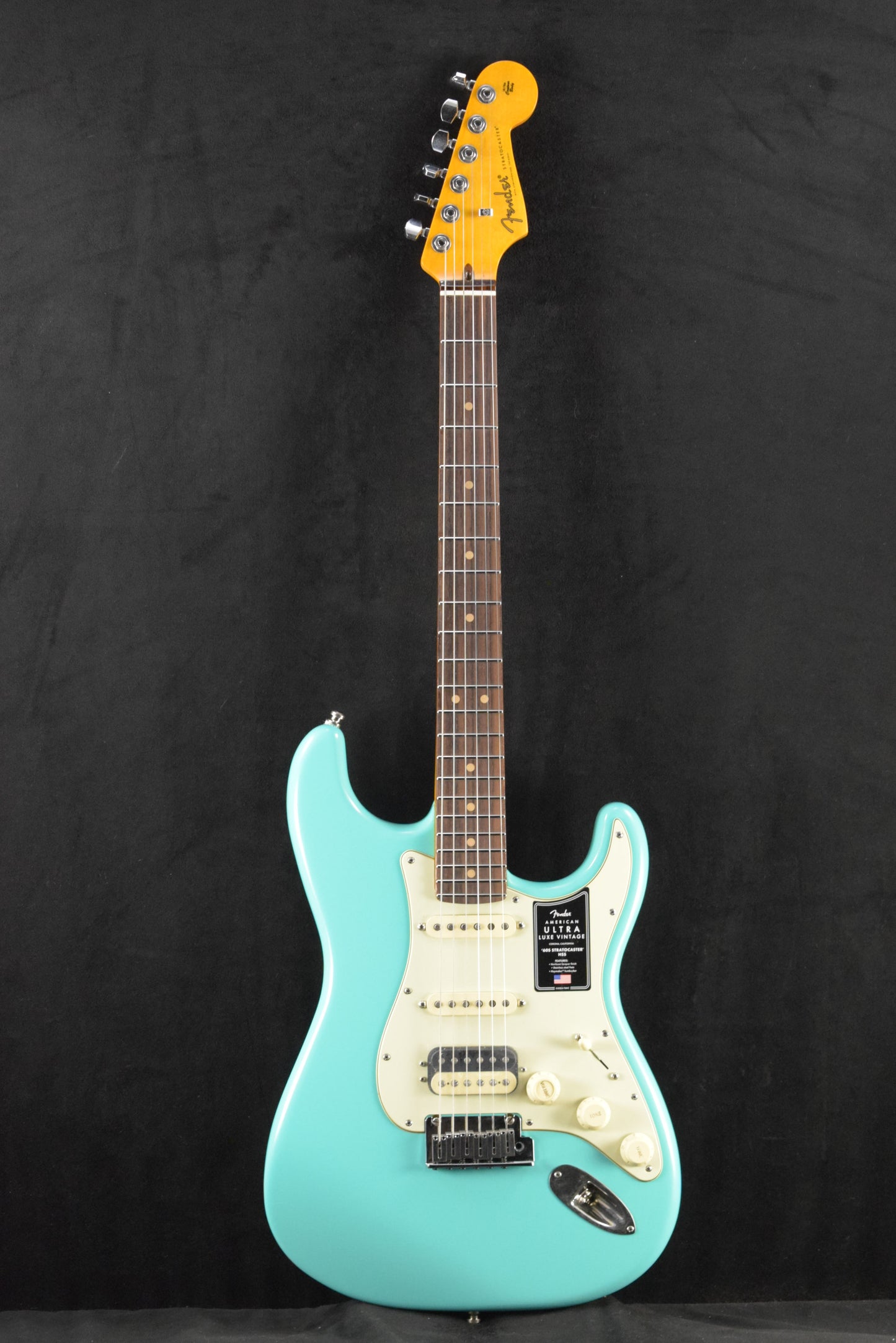 Fender American Ultra Luxe Vintage '60s Stratocaster HSS Sea Foam Green Rosewood Fingerboard