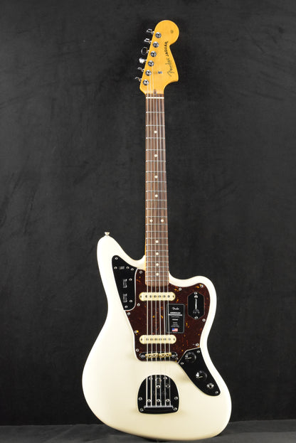 Fender American Professional Jaguar Olympic White Rosewood Fingerboard