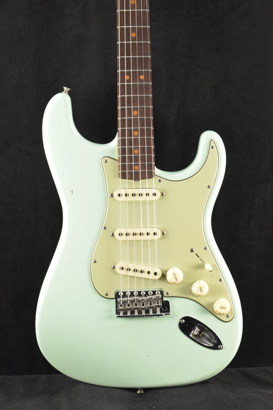 Fender '64 Stratocaster Journeyman Relic with Closet Classic Hardware - Faded Aged Surf Green