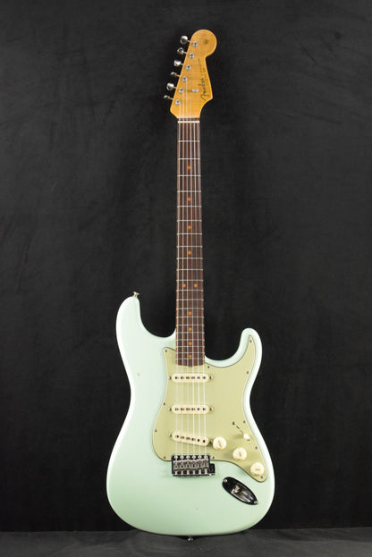 Fender '64 Stratocaster Journeyman Relic with Closet Classic Hardware - Faded Aged Surf Green