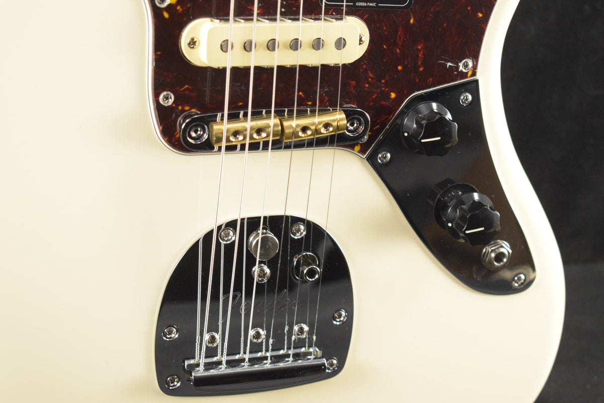 Fender American Professional Jaguar Olympic White Rosewood Fingerboard