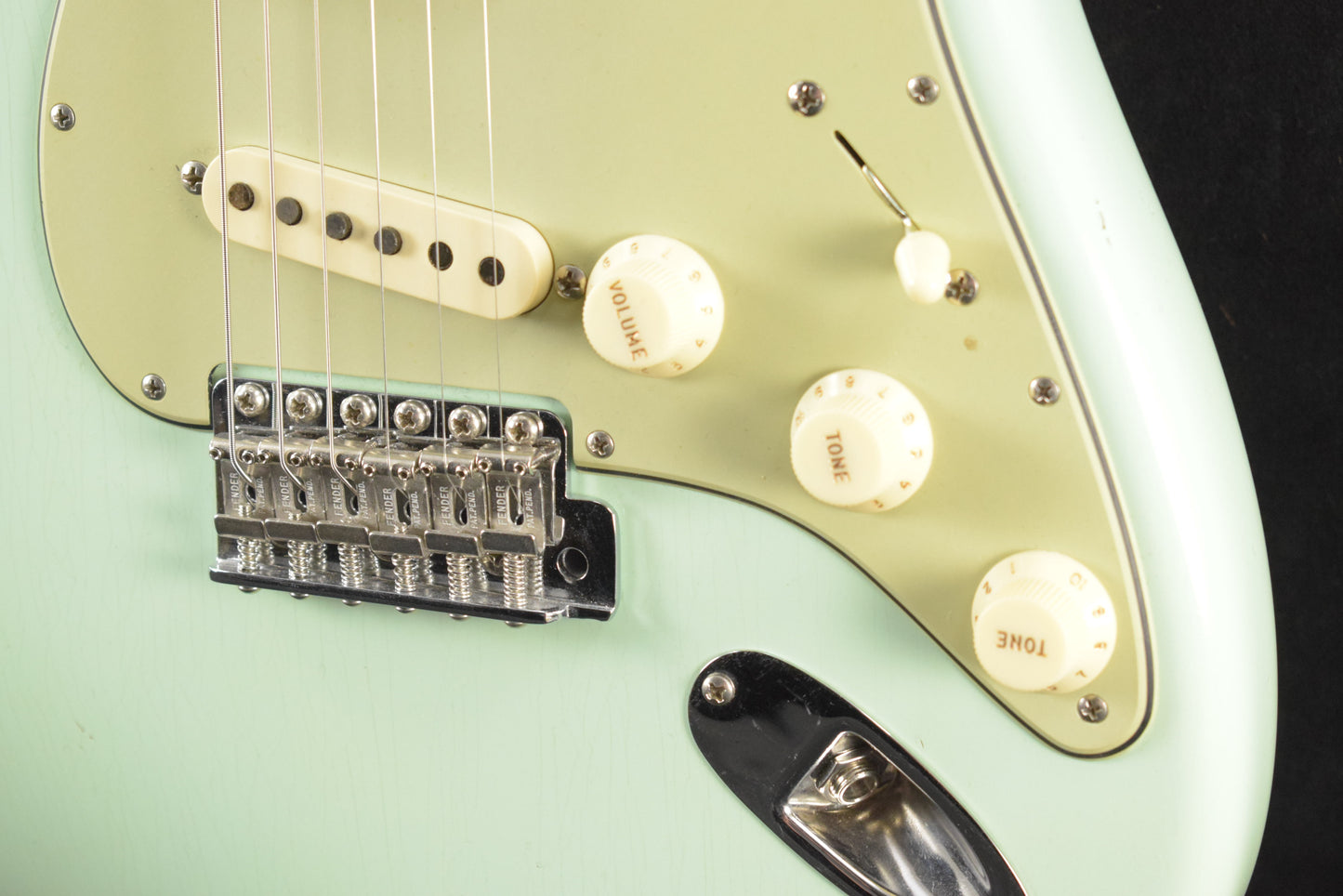 Fender '64 Stratocaster Journeyman Relic with Closet Classic Hardware - Faded Aged Surf Green