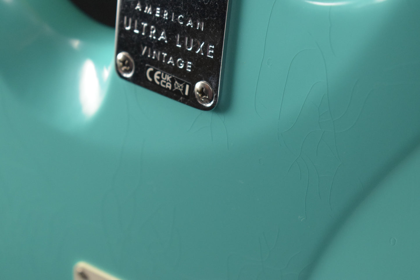 Fender American Ultra Luxe Vintage '60s Stratocaster HSS Sea Foam Green Rosewood Fingerboard