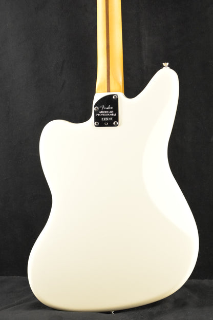 Fender American Professional Jaguar Olympic White Rosewood Fingerboard