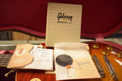 Gibson Murphy Lab 1959 Les Paul Standard Sunrise Tea Burst Ultra Light Aged Fuller's Exclusive