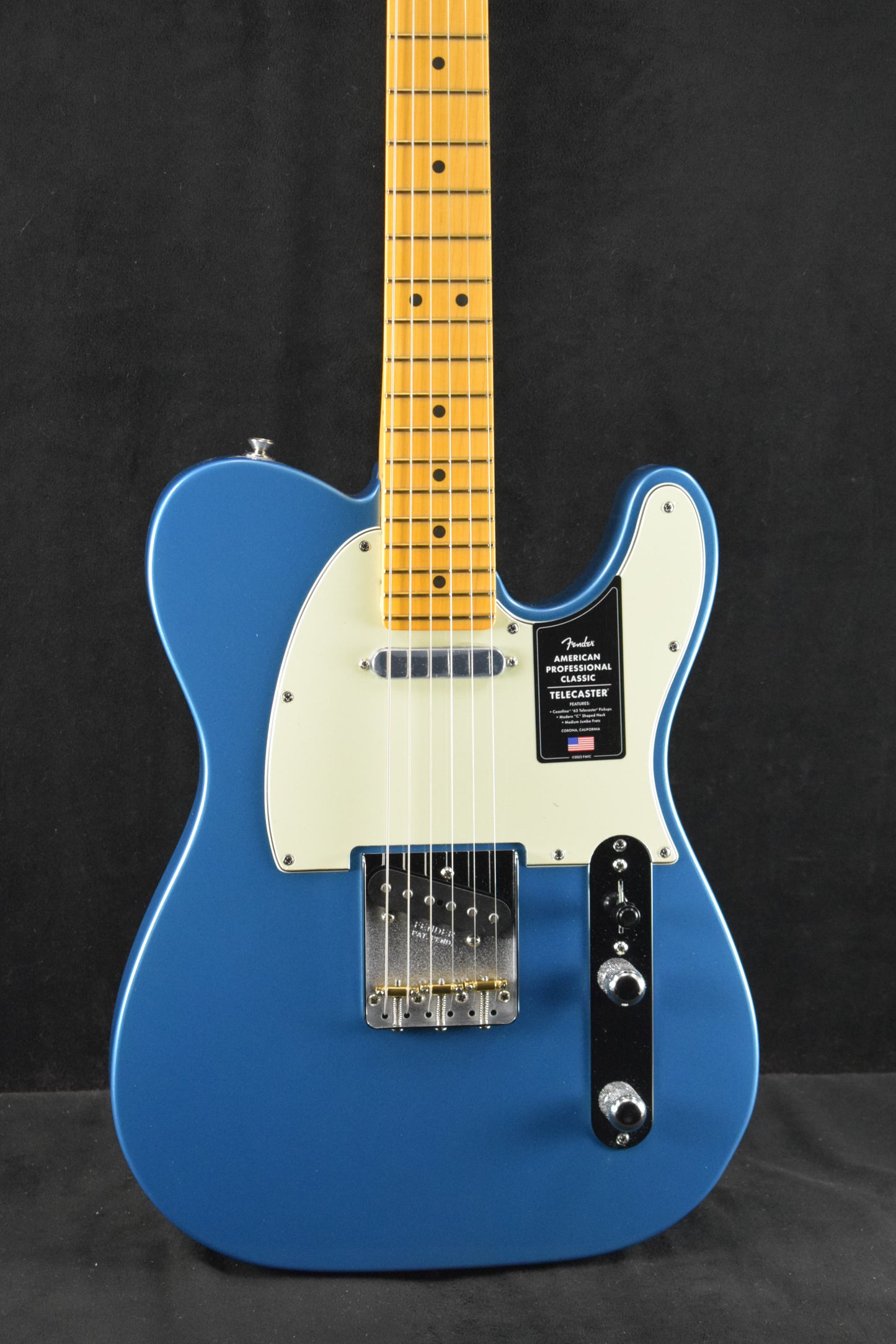 Fender American Professional Classic Telecaster Maple Fingerboard Faded Lake Placid Blue