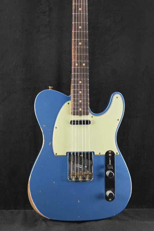 Fender 1963 Telecaster Relic Aged Lake Placid Blue 3A Rosewood Fingerboard