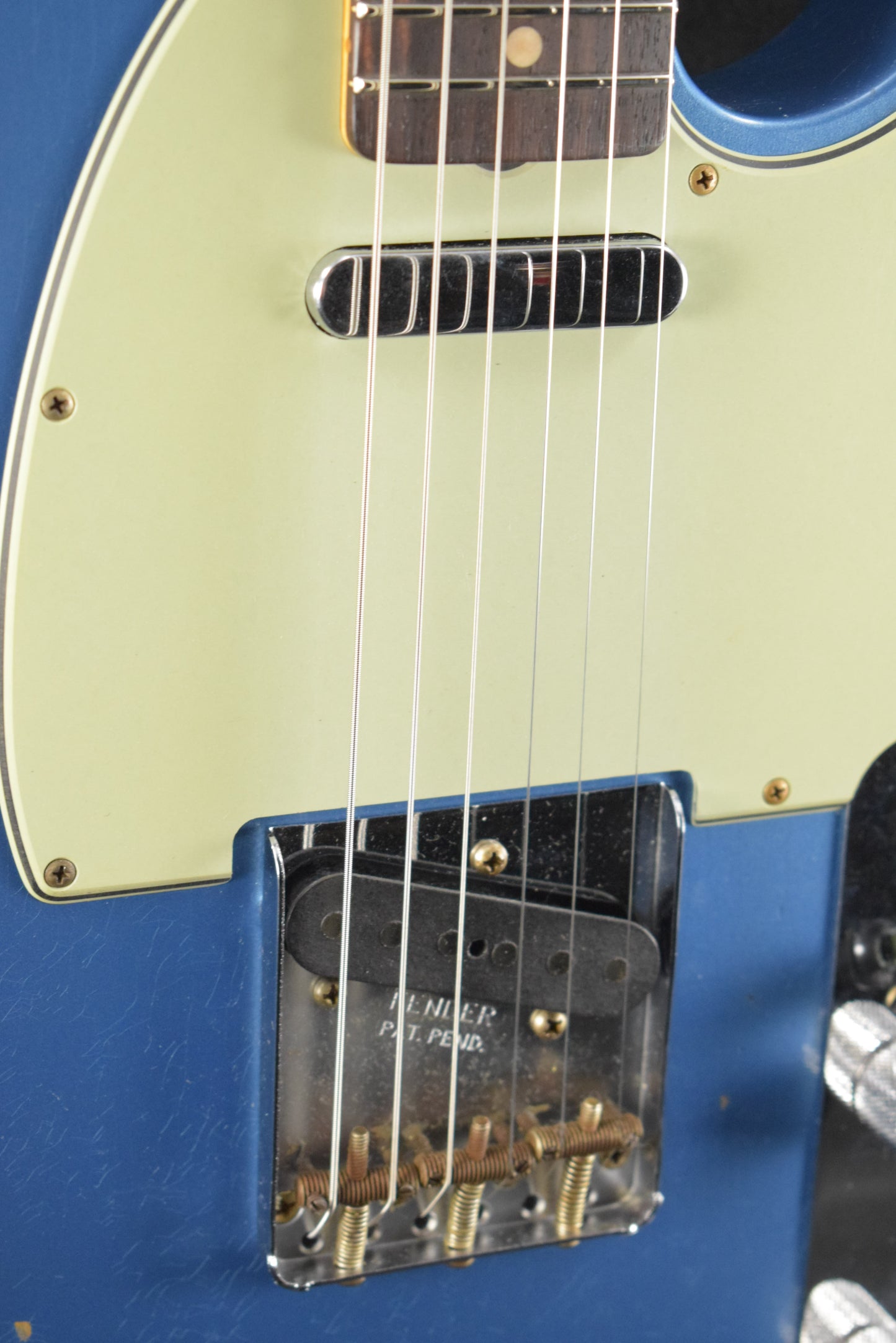 Fender 1963 Telecaster Relic Aged Lake Placid Blue 3A Rosewood Fingerboard