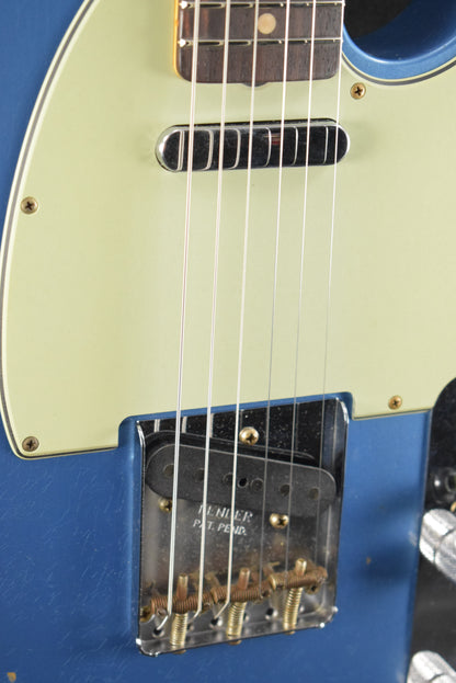 Fender 1963 Telecaster Relic Aged Lake Placid Blue 3A Rosewood Fingerboard