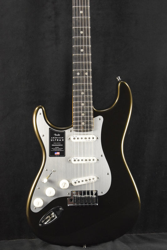 Fender American Ultra II Stratocaster Left-Hand Texas Tea Ebony Fingerboard