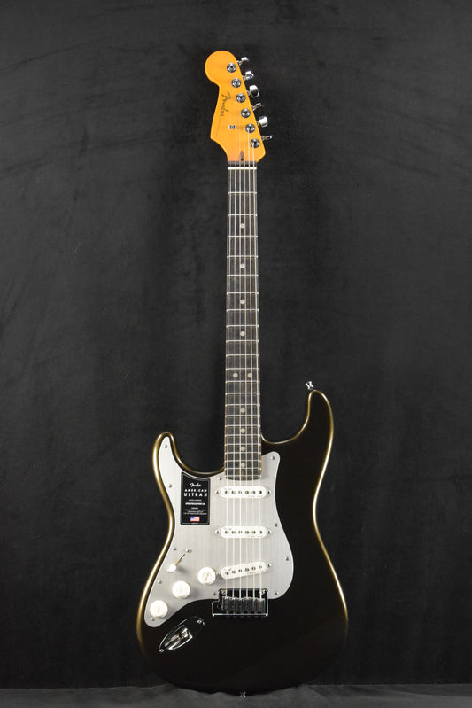 Fender American Ultra II Stratocaster Left-Hand Texas Tea Ebony Fingerboard