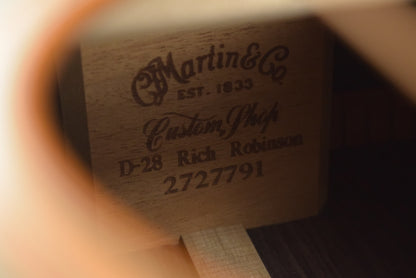 Martin D-28 Rich Robinson Aged Natural