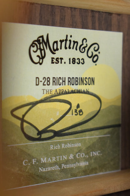 Martin D-28 Rich Robinson Aged Natural
