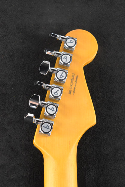 Fender American Ultra II Stratocaster Left-Hand Texas Tea Ebony Fingerboard