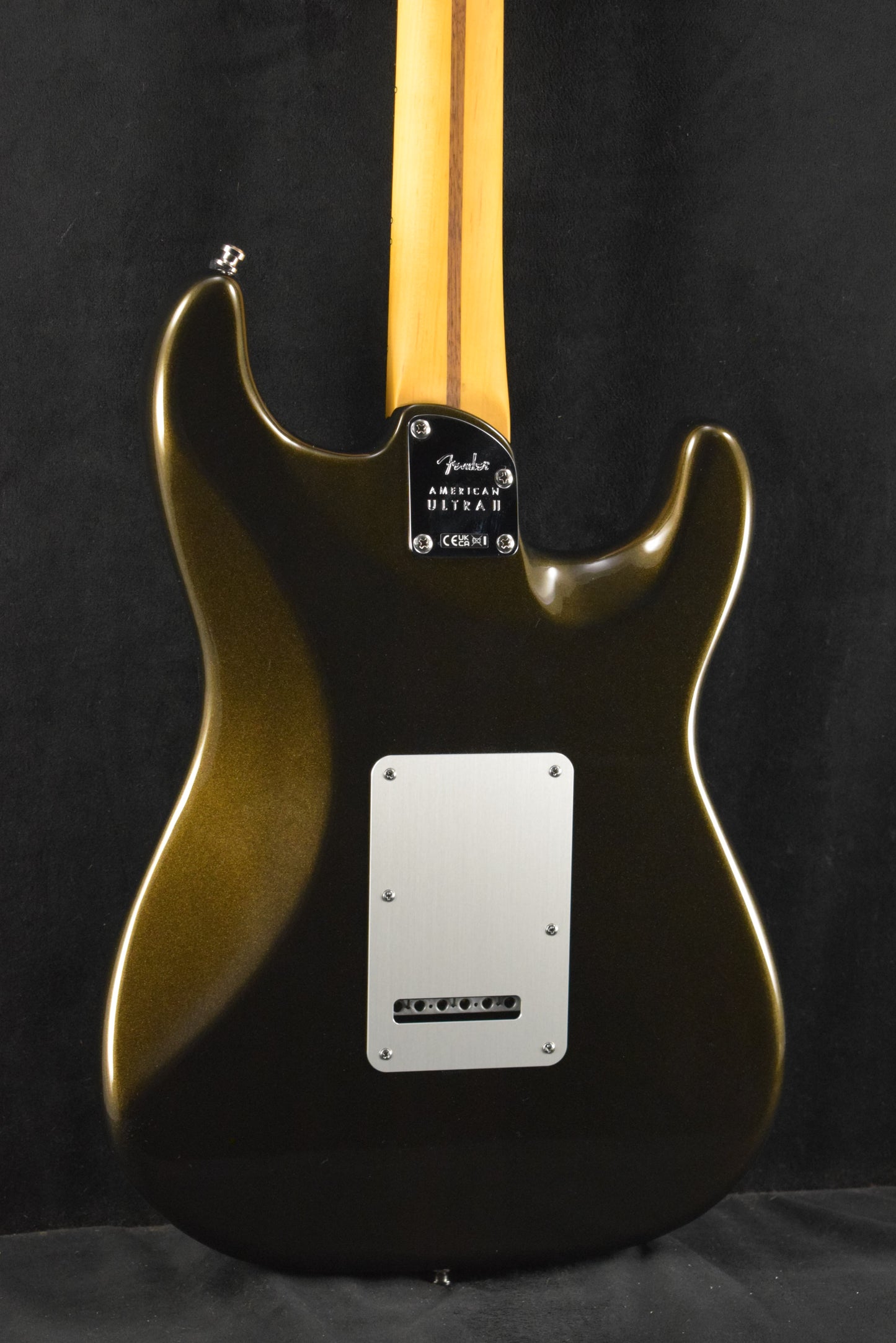 Fender American Ultra II Stratocaster Left-Hand Texas Tea Ebony Fingerboard