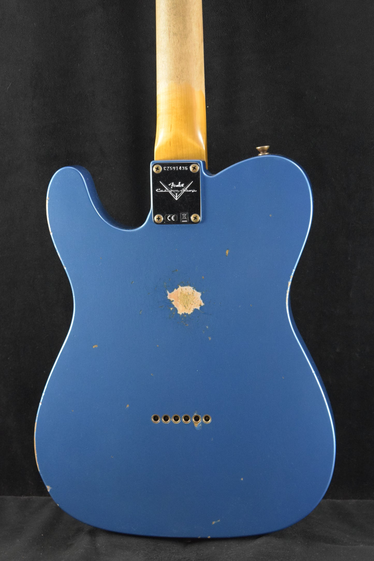 Fender 1963 Telecaster Relic Aged Lake Placid Blue 3A Rosewood Fingerboard