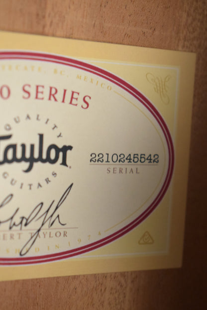 Taylor 112ce-N Nylon-String Sapele/Torrefied Spruce Natural