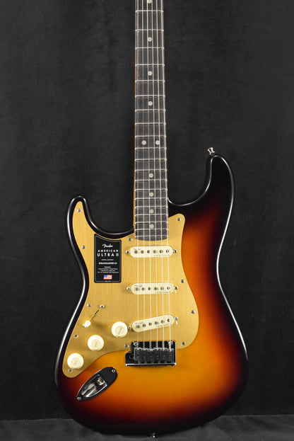 Fender American Ultra II Stratocaster Left-Hand Ultraburst Ebony Fingerboard