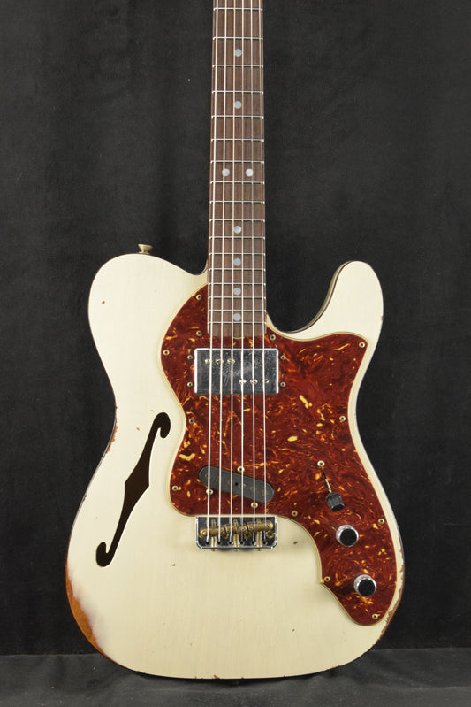 Fender Custom Shop Ltd Ed '72 Telecaster Custom Thinline Relic - Vintage Blonde
