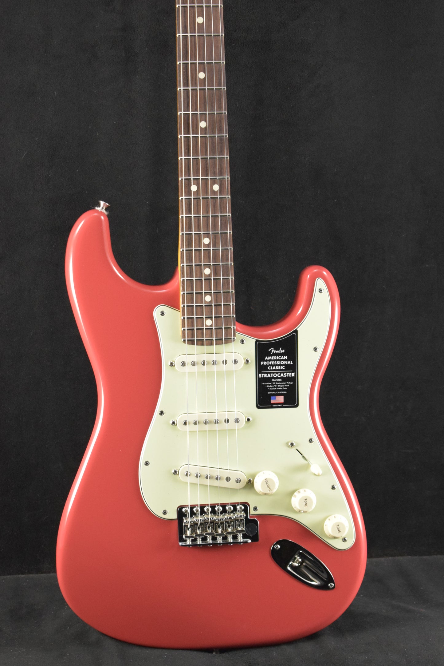 Fender American Professional Classic Stratocaster Rosewood Fingerboard Faded Dakota Red