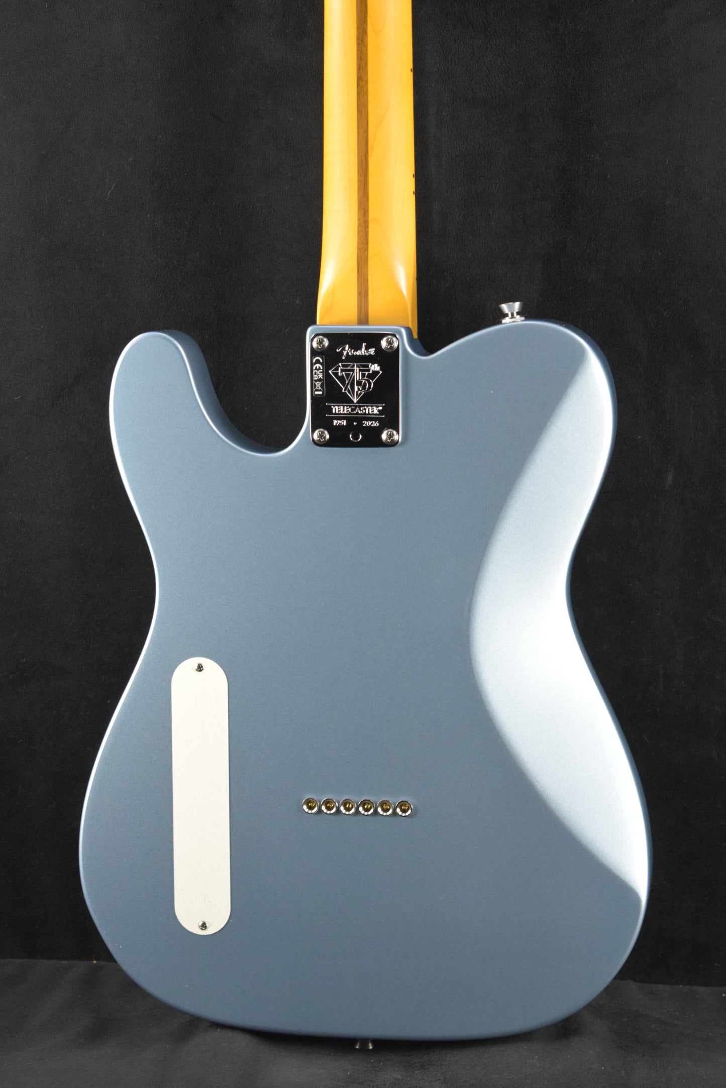 Fender 75th Anniversary American Professional Classic Cabronita Telecaster Ice Blue Metallic Maple Fingerboard