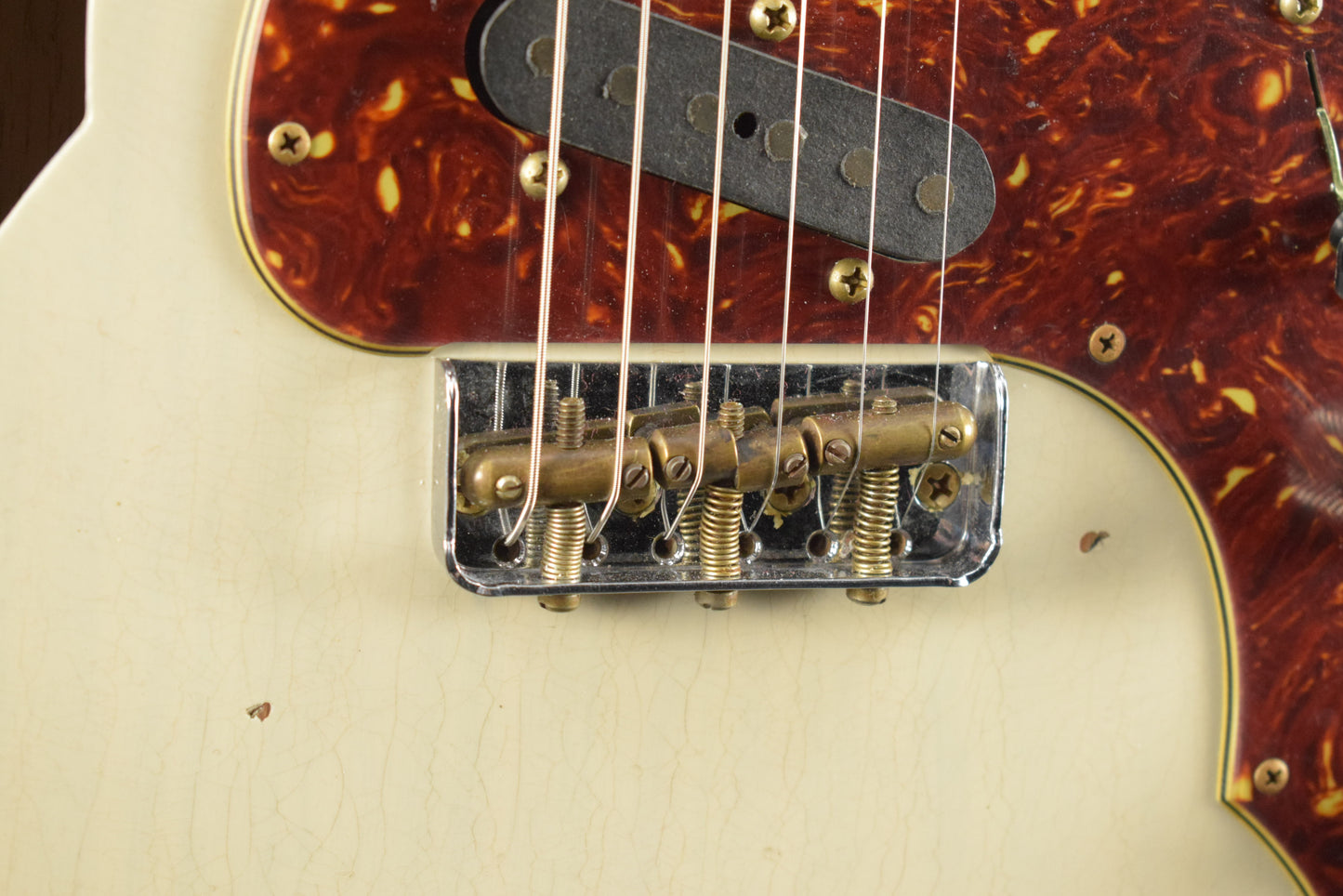 Fender Custom Shop Ltd Ed '72 Telecaster Custom Thinline Relic - Vintage Blonde