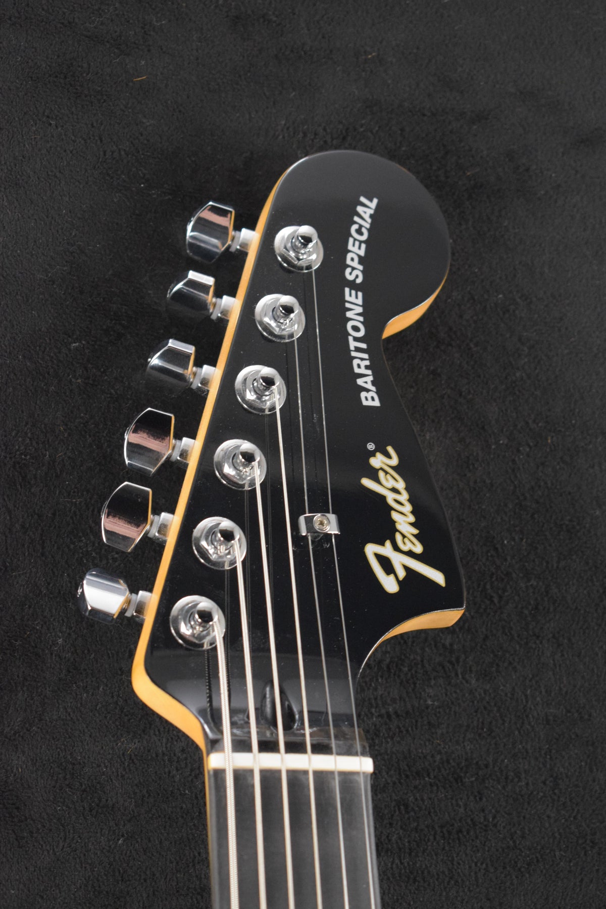 Fender Limited Edition Player Fusion Jaguar Baritone Silverburst Ebony Fingerboard