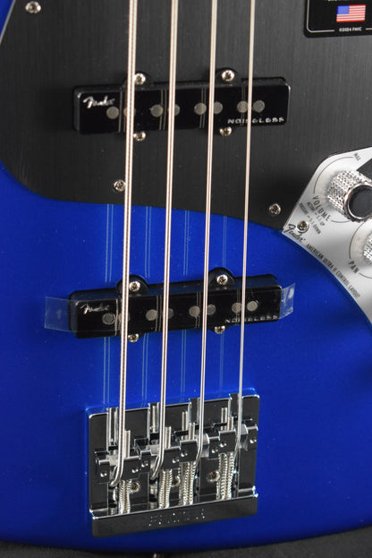 Fender American Ultra II Jazz Bass Noble Blue Ebony Fingerboard