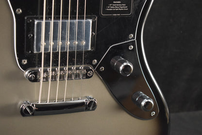 Fender Limited Edition Player Fusion Jaguar Baritone Silverburst Ebony Fingerboard
