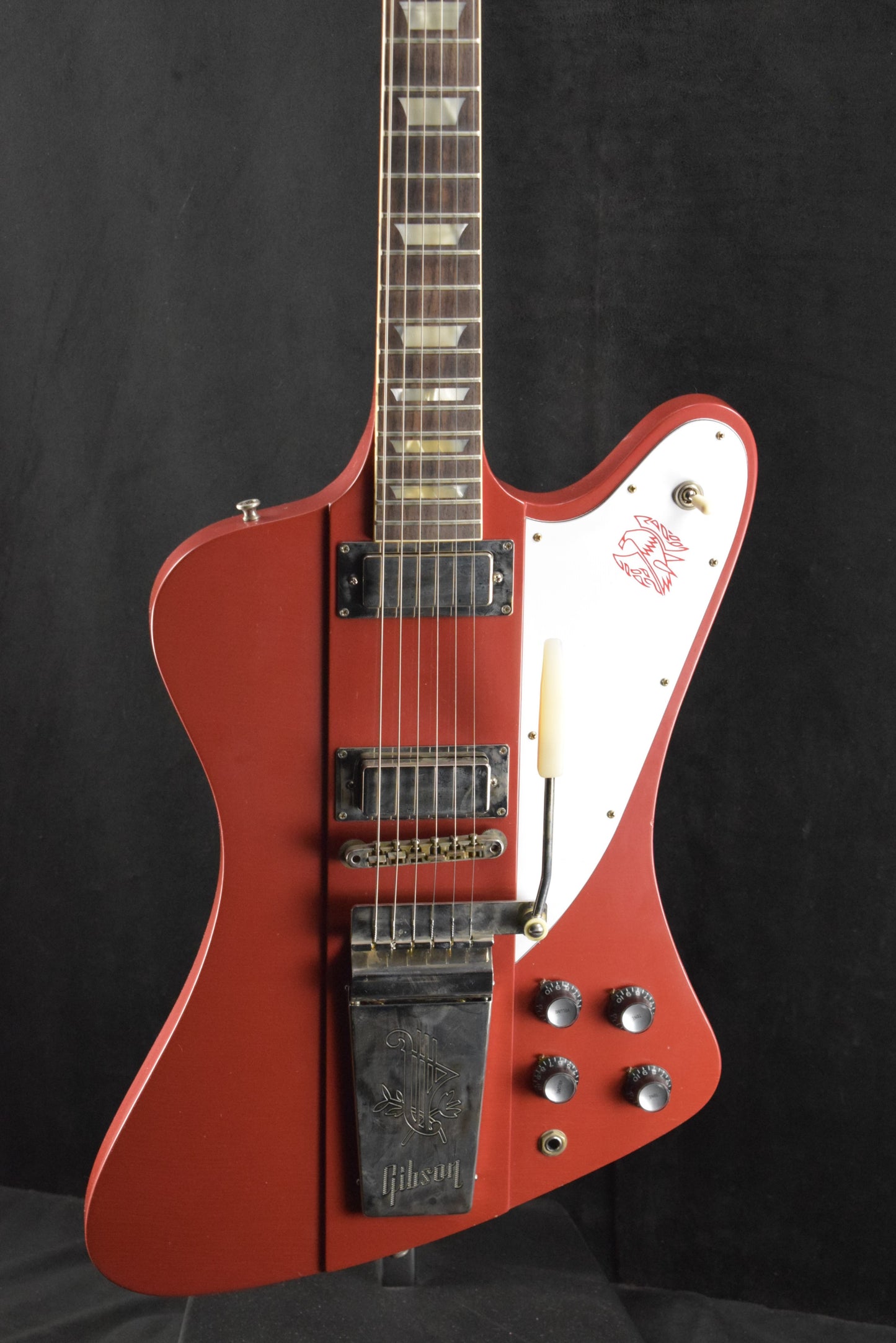 Gibson Murphy Lab 1963 Firebird V with Maestro Vibrola Ultra Light Aged Ember Red