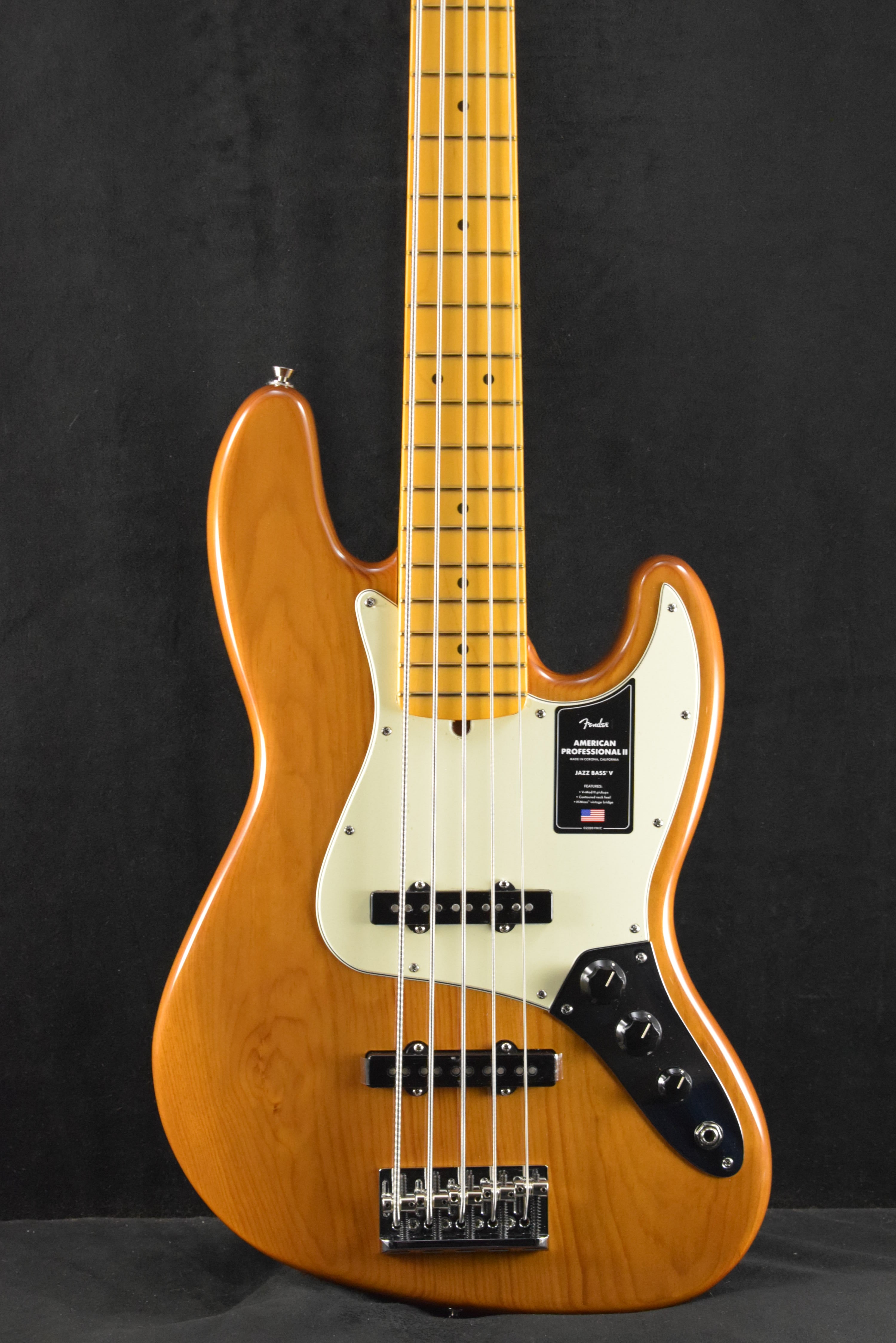 Fender American professional Ⅱ jazzbassⅤ Fender American Professional II Jazz Bass V Roasted Pine Maple