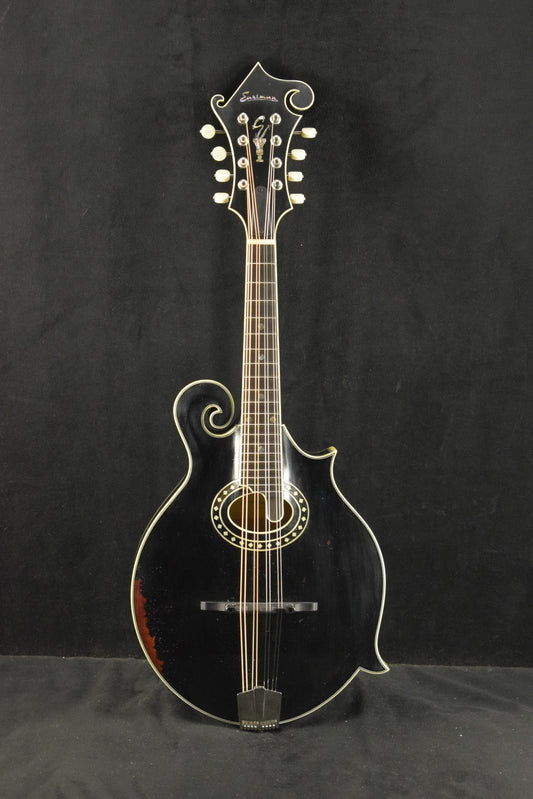 Eastman MD814/V-BK F-Style Oval-Hole Mandolin Antique Black Varnish